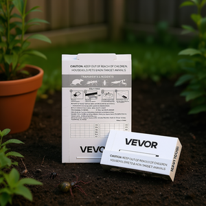 Trampas Adhesivas para Insectos Vevor, Paquete de 36 Placas Rectangulares Adhesivas para Captura de Insectos, Uso en Interiores y Exteriores - Product Image 2