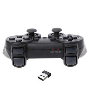 2 Controles Inalámbricos <span class=keywords><strong>USB</strong></span> 2.4G para Juegos de TV y PC con Doble Vibración y un Receptor, Consola de Juegos con Dos Controles - Product Image 2