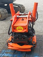 Rotateur inclinable SLN pour mini-excavatrice, rotation à 360°, inclinaison à 45°, grappin, attache rapide, type divisé, entretien facile