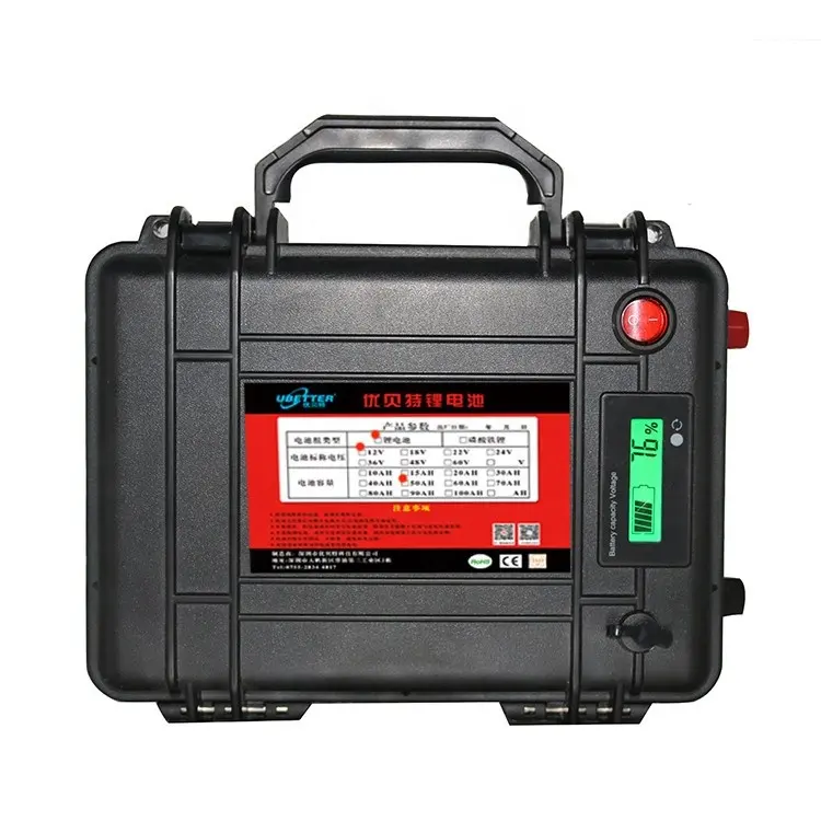 Rechargeable 12V 100 Ah 150Ah Lifepo4 Battery Pack for outdoor/solar system/UPS/Medical Instrument