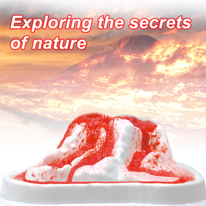 Saperne di più sul fenomeno naturale e osservare l'eruzione del vulcano da questa scienza esperimenti educativi kit giocattoli - Product Image 5