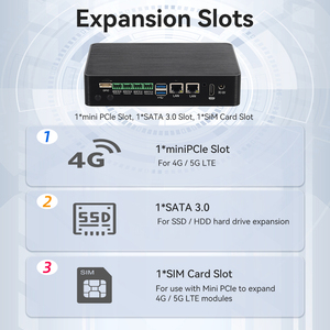 Cánh tay <span class=keywords><strong>Mini</strong></span> <span class=keywords><strong>PC</strong></span> rk3568 2G DDR4 16G eMMC <span class=keywords><strong>Dual</strong></span> <span class=keywords><strong>RJ45</strong></span> LAN 4 RS232 RS485 COM GPIO công nghiệp <span class=keywords><strong>Android</strong></span> không quạt máy tính nhúng - Product Image 3