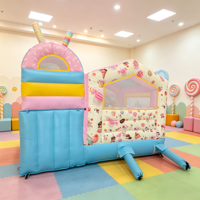 Prix d'usine, Château gonflable commercial à thème bonbons, grand modèle d'extérieur, pour événements professionnels, jeux d'enfants et location de fêtes
