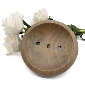 <span class=keywords><strong>Jabonera</strong></span> y caja de <span class=keywords><strong>madera</strong></span> de nogal de diseño moderno respetuoso con el medio ambiente hecho a mano personalizado para uso en hoteles y baños - Product Image 5