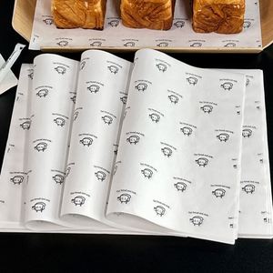 Custom Food Grade Oil-Proof Bakery Food <b>Wrapping</b> <b>Paper</b> Wax <b>Paper</b> Eye-Catching Design <b>Burger</b> Disposable Packaging <b>Paper</b> Takeaway - Product Image 4