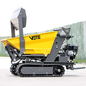 Mini Camión Volquete con Motor EPA, Uso Agrícola, Autodescarga Hidráulica, Camión Volquete Pequeño sobre Orugas, Envío Gratis - Product Image 6