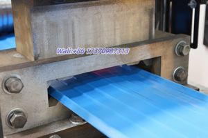 Plaque d'acier Dura métal palissade clôture volet roulant <span class=keywords><strong>porte</strong></span> rouleau formant la machine à vendre - Product Image 5