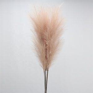 Erba Artificiale di Alta Qualità in Vaso, Simulazione Moderna di Piume di <span class=keywords><strong>Pampas</strong></span> <span class=keywords><strong>per</strong></span> la Festa del Papà/Mamma, Natale e Capodanno - Product Image 3