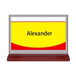 7.5 inch độ nét cao 4 màu E-ink màn hình bảng thẻ có thể sạc lại Bluetooth NFC hội nghị Bảng thẻ thông minh Thẻ kỹ thuật số - Product Image 2