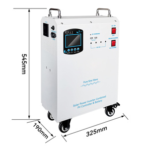 Generadores para el hogar Generador de energía <span class=keywords><strong>solar</strong></span> de 1 kW y 2 kW Generador de iones de litio de 110 V y 220 V Estación de ene - Product Image 2