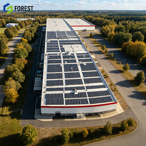 Workshop Building Steel Structure Warehouse Manufacturing <b>Panel</b> Structural Solar Ready Prefabricated Professional - Product Image 1
