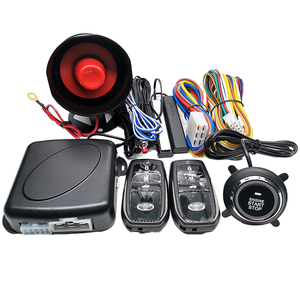 Pke Keyless Entry Push bắt đầu nút từ xa động cơ bắt đầu mới chống trộm báo động xe Thân cây phát hành tự động khóa Phanh dầu phát hiện - Product Image 3