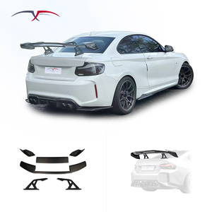 Kit de aire de actualización de modificación de coche adecuado para <span class=keywords><strong>BMW</strong></span> 1 2 3 4 5 6 7 8 Series M2 M3 M4 M5 <span class=keywords><strong>M8</strong></span> Sedan Universal GT Kit de carrocería de alerón trasero - Product Image 1