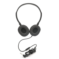 Headset Maskapai untuk Proyek Tender Maskapai, Laris Manis dengan Harga Sangat Murah untuk Rumah Sakit atau Sekolah atau Headphone Maskapai