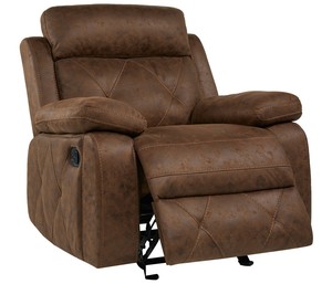 Nuevo Conjunto de Sillones Reclinables Modernos para el Hogar 2026 con Silla Deslizante, Sofá de Cuero PU Marrón para Sala de Estar y Comedor - Product Image 6