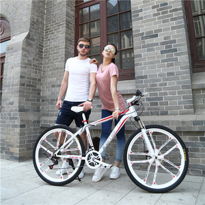 Vélo VTT pliant à suspension intégrale de 26 pouces produit promotionnel avec frein à disque 21 vitesses fourche en alliage d'aluminium pédales ordinaires - Product Image 4