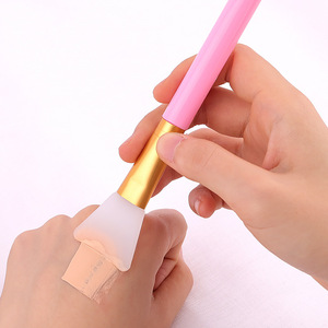 Aplicador de Mascarillas Faciales de Silicona Portátil, Espátula con Logotipo Personalizado para el Cuidado de la Piel - Product Image 1