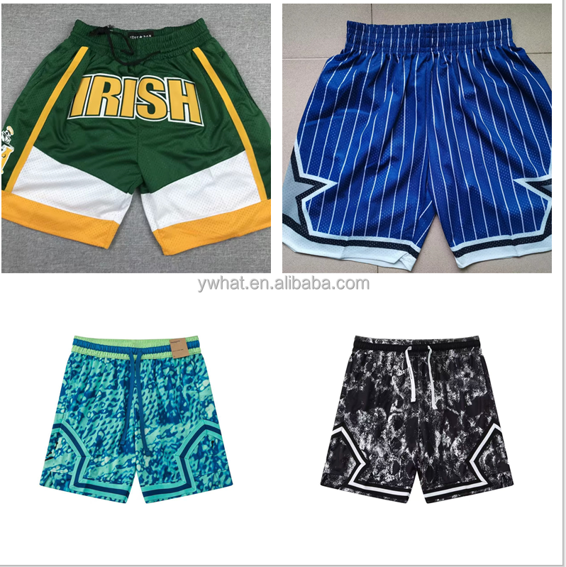 Stitched Basketball Shorts High Quality Breathable Mens Wear