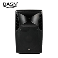DASN SCQ15AC 15 pouces 720W 2 voies professionnel actif en plastique pleine fréquence PA système de haut-parleurs DJ scène Audio Home cinéma son