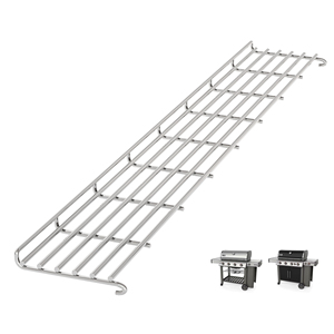 Grille de maintien au chaud en acier inoxydable de 26, 32 et 24,9 pouces pour <span class=keywords><strong>barbecue</strong></span> <span class=keywords><strong>Weber</strong></span> Genesis 66045 pour cuisson/extérieur/<span class=keywords><strong>barbecue</strong></span> - Product Image 1