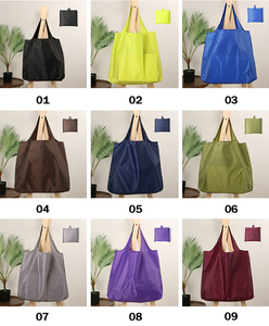 Offre d'usine Extra Large Pas Cher Réutilisable Portable Pliable Nylon Shopping Ripstop Sac Fourre-Tout - Product Image 3