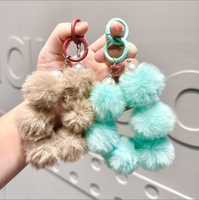 Pendentif de téléphone portable créatif en peluche pour l'automne et l'hiver, décoration manuelle pour couple, accessoires pour sac d'école pour enfants