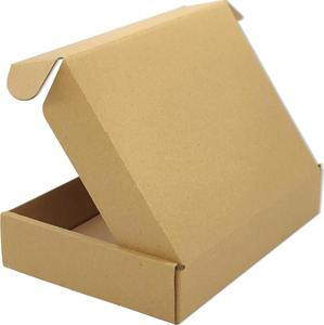 Customized logo folding corrugated cardboard <b>box</b> for <b>mail</b> transportation and clothing gift packaging - Product Image 1