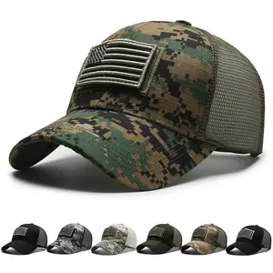 전술 글록 슈팅 스포츠 야구 모자 낚시 모자 남자 야외 사냥 정글 모자 캠핑 하이킹 모자