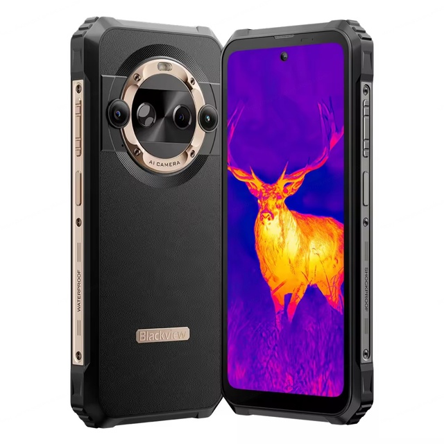 Best Price Blackview BL9000 Pro Rugged 5G Phone Thermal Imaging Camera 12GB+512GB 6.7 Inch Android 14 NFC Shockproof GSM LTE