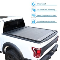 Couverture de benne de camionnette à enroulement rétractable à double verrouillage de haute qualité