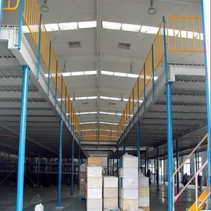 गोदाम औद्योगिक शेल्फ औद्योगिक भंडारण इस्पात तल मंच रैक मेज़नाइन फर्श प्लेटफार्म रैक - Product Image 6