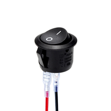 High Quality Pre-Wired SPST 1NO Momentary Flat Button Metal Push Button Screw Terminal Waterproof 12MM Anti-vandal Switches
