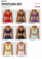 Ensemble de yoga sans couture certifié GCC Dingtai, 3 pièces, soutien-gorge de sport pour femmes, short, veste à fermeture éclair à manches longues, vêtements de sport respirants
