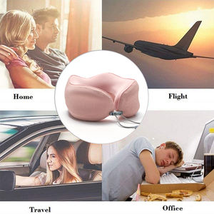 Oreiller de voyage en forme de U de bonne qualité, oreiller léger pour le cou, ensemble d'oreillers de voyage pour avion - Product Image 5