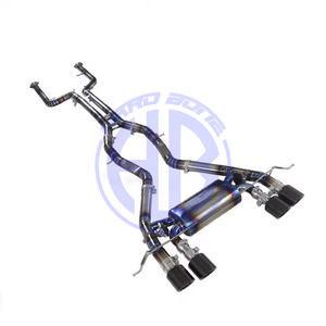 2019-2023 BMW M3 G80 3.0T Valvetronic titane Catback échappement longueur égale silencieux systèmes de tuyaux d'échappement - Product Image 3