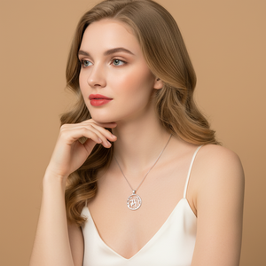 <span class=keywords><strong>XLOVE</strong></span> Nouveau style Pendentif en argent sterling 925, Pendentif créatif éternel, Bijoux d'amour pour femmes - Product Image 2