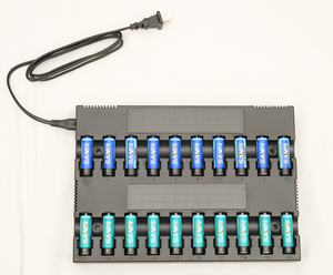 Bộ sạc pin niken-hydro điều khiển một khe cắm Bộ sạc 20 khe sạc aa1.2v Pin niken-hydro - Product Image 1