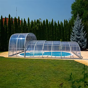 Kit de Solárium Plegable de Aluminio con Recubrimiento en Polvo, Resistente a la Intemperie y a los Rayos UV, Retráctil, para Jardín, Patio Trasero, Balcón, Espacios Exteriores - Product Image 5