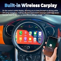 Lecteur multimédia Android 16 9 pouces pour BMW Mini Cooper R50 R52 R53 2004-2007, autoradio GPS, navigation automobile, Carplay, unité principale