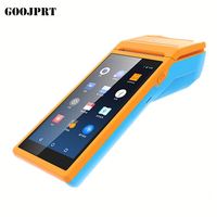 Terminal de point de vente GOOJPRT Linux 8.1 avec système sans fil BT et Wifi, imprimante thermique intégrée, scanner de codes-barres intégré, stock