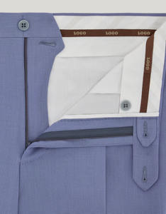 <span class=keywords><strong>Pantalon</strong></span> de costume décontracté pour homme, coupe droite, longueur complète, idéal pour le bureau et l'été - Product Image 3