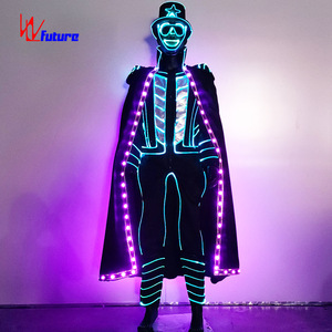Disfraz de Vampiro Luminoso LED de Alta Calidad para Baile de Salón, Actuación en Escenario, Fiesta y Espectáculo - Product Image 5