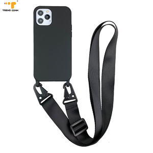 Custodia in silicone liquido per cordino con cinturino a tracolla di nuovo design tedesco per custodia per telefono con collana <span class=keywords><strong>iPhone</strong></span> <span class=keywords><strong>12</strong></span> - Product Image 4