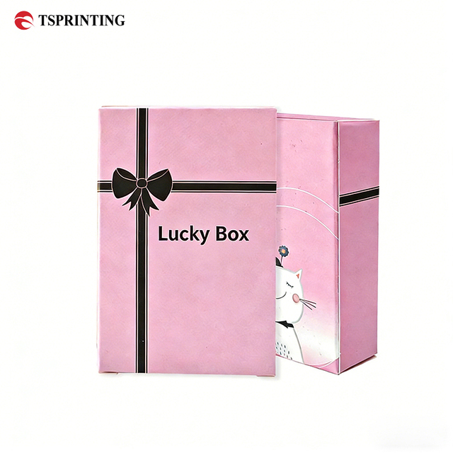 Cat Treats Box Custom Pet Food Packaging Box Lucky Blind Random Surprise Mystery Eco Friendly Wholesale Cheap Dog Themed Box