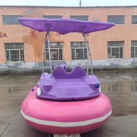 Bateau tamponneur gonflable électrique motorisé pour adultes, en forme de voiture aquatique, personnalisable en gros