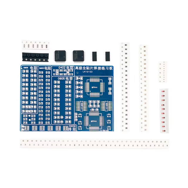 Diode Transistor By start Learning Electronic 1kit SMT SMD Component Welding Practice Board Soldering DIY Kit