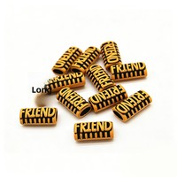 FUJIACross-Border Wholesale  Wood Large-Hole Beads Dreadlock Hair Extension Rings Resin Plastic DIY Jewelry Accessories