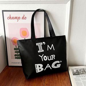 Sacs en toile de coton vierges personnalisables sur mesure pour promotion, sacs fourre-tout réutilisables avec impression de logo et fermeture éclair - Product Image 2