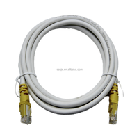 Cat.5e Cat5e Cat 6 kabel Ethernet, kabel jaringan Cat6, kabel Patch UTP dengan konektor Rj45 1M 2m 3m