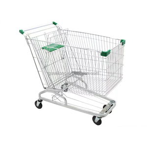 Chariot à roulettes <span class=keywords><strong>portable</strong></span> pour l'épicerie Chariot à provisions robuste Chariot à provisions de supermarché - Product Image 4